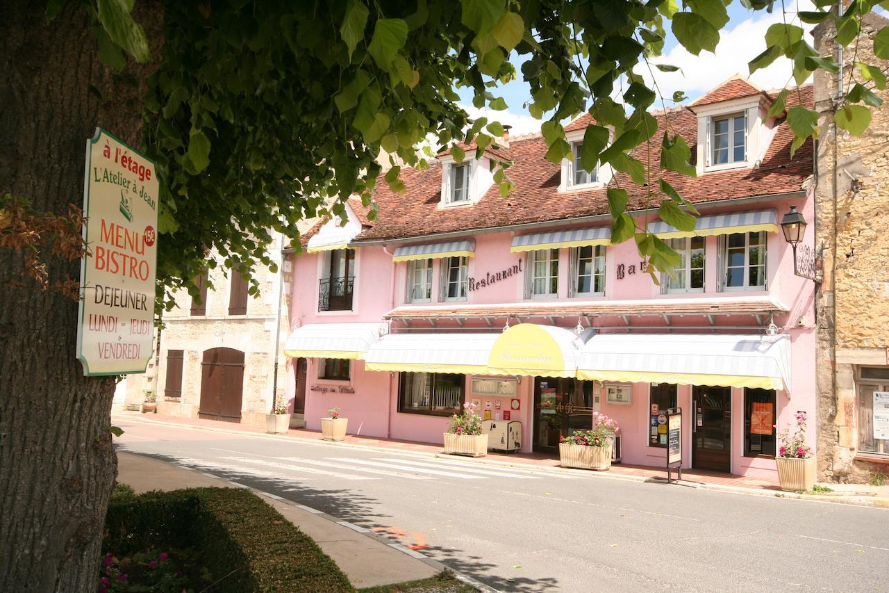 Auberge Les Tilleuls Vincelottes Exterior foto